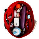 Felt Cloth Inner Bag Women Fashion Handbag Multi-Pockets Cosmetic Storage OrJ5O3