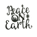 peace on earth letter Metal Cutting Dies For DIY Scrapbooking Card Paper Album3C