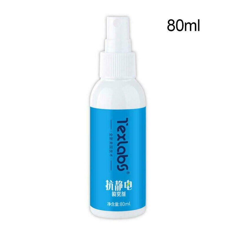 Winter Cloth/Hair Anti-Static Spray Balancing for Blankets Fabrics 80ml Useful
