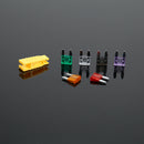 100pcs Zinc Fuse Standard Medium Blade Car Auto Fuses Kit Car Accessories