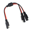 300mm DIY Quick Connect Disconnect Plug SAE to SAE Power Extension Cable Adapter