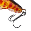 5pcs/set Fishing Lures Plastic Hard Baitt Crankbait with Treble Hook 5#