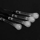 30 LED Solar Power Water Drop String Light Garden Patio Yard Landscape Lamp