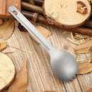 Long Handle Titanium Spork Camping Home Travel Outdoor Tableware Ultralight Fork