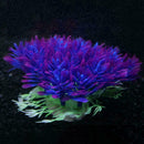 Plastic Artificial Water Green Grass Plant Aquarium Fish Ornament Type Tank I2S4