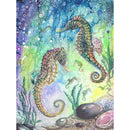 5D DIY Full Drill Diamond Painting Sea Horse Cross Stitch Embroidery Mosaic A