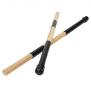 1 Pair 40CM Jazz Drum Brushes Sticks Made of Bamboo(Black) S3N4