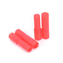 10pack HXT 4mm bullet banana plugs with red housing for RC connector AM-1009CR8~