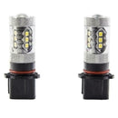 Xenon White 80W P13W LED Bulbs For Audi A4 Q5 Daytime Running Lights DRL