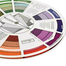1pcs 14cm-Portable Color Wheel Mixing Guide For Tattoo Paint Supply Makeup U0W9
