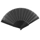 Portable Fan Plastic Frame Fabric Nylon Black A9U4