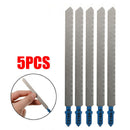 For Bosch T318A HCS 132mm Jigsaw Blade 5Pc for Metal T-Shank Jig Saw Blades Set