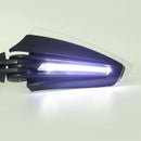 Motorcycle Handlebar Hand Protector With Led Light Handguards Led Hand Guar