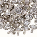 100pcs Rhinestone Rivets Studs Buttons for Leather Crafts Bag Bracelet Decor