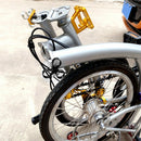 Aluminium Alloy Seatpost Clamp Folding Bicycle Seat Tube Clip for Brompton