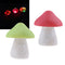 2x Solar Powered Mushroom LED Light Pathway Lamp Outdoor Garden Lights A+B