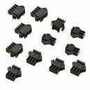 2.5mm Pitch 2 3 4 5 Pin JST SM Connector Male and Female Plug Housing Conne J1E7