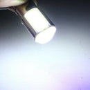 2x 1156 BA15S COB LED 5W Auto Turn Signals Backlight DC 12V White