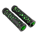 Bicycle Lock on Comfort Rubber Handle Grips Bike Handlebar Grips(Black and