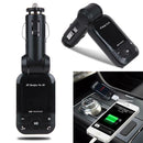 BT26 Mini Car Interior USB Charger Bluetooth FM Transmitter MP3 Player