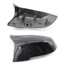 For Bmw F20 F21 F87 M2 F23 F30 F36 X1 E84 Gloss Black Side Mirror Cover Cap