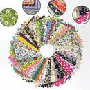 Fashion Square Floral Patchwork Ch DIY Sewing Quilting Handmade Craft