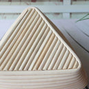 Triangle Rattan Woven Bread Dough Proofing Basket Bread Fermentation Molding