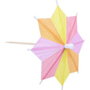 Approx. 145Pcs of Eight-Square Paper Cocktail Drink Sticks Parasol
