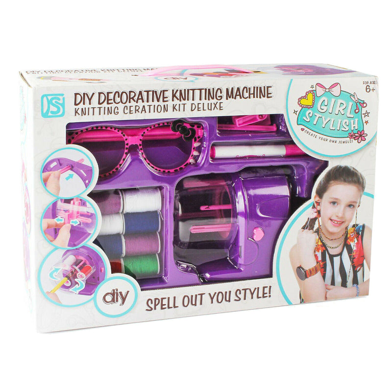 Electric Sewing Knitting Machine Waistband Bracelet Thread Rope Braiding Twist