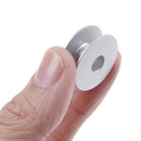 10pcs 21mm Industrial Aluminum Bobbins For Singer Brother Sewing Machine TooME