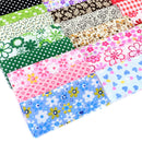 50pcs 10*10cm Square Fabric Bundle Patchwork Clothing Sewing Quilting Crafts Set