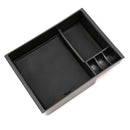 Car Armrest Box Center Console Storage Tray with Non-slip Mat Auto Accessories