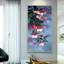 Flowers Diamond Painting 5D Full Round Drill Embroidery Decorative Picture A