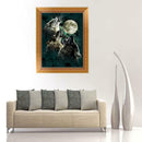 5D DIY Wolf Diamond Painting Embroidery Cross Stitch Kit Home Kids Decor