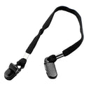 9mm Outdoor Camping Hiking Hat Scarf Wind Clip Lanyard Rope Cord Black