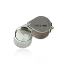Mini 20 x 21mm Jeweler Loupe Eye Magnifier Magnifying Glass Triplet A