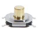 10Pcs Micro waterproof copper tactile tact touch push button switch SMD 4x4xY Ew