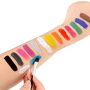 2Pcs Make Up Face Paint 15 Colors Palette Halloween Fancy Body Face Painting