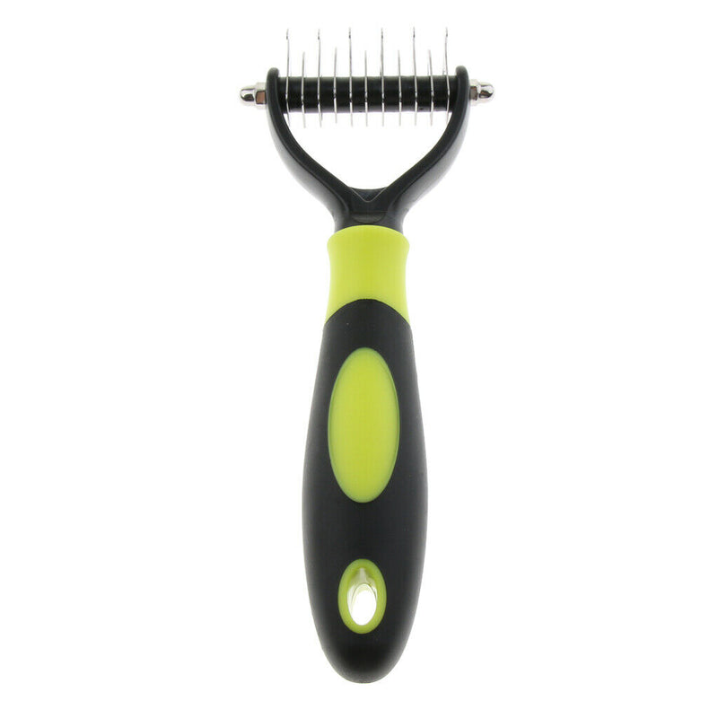 Stainless Steel Pet Grooming Comb for Dog Cat Hair Deshedding Rake Coomb for