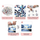 1000pcs DIY Snow Road Puzzle Educational Learning Assembling Jigsaw Toys
