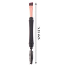 1X Beauty Makeup Eyebrow Brush Eyelash Double-Ended Brushes Eyebrow Comb Make BX