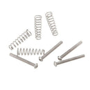 4 Screws + 4 Strong Springs Coil Pickup Mounting Screws for Fender Strat Te
