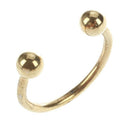 Horseshoe Circular Ring Barbell piercing 16gauge  N1U3