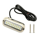 Underwater LED Boat Lamp 27 Leds Stainless Steel Pontoon Lamp Light White Color