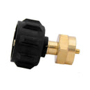 Propane Refill Adapter Gauge Lpg Gas Bottle Cylinder Camping Adaptor For S6I0