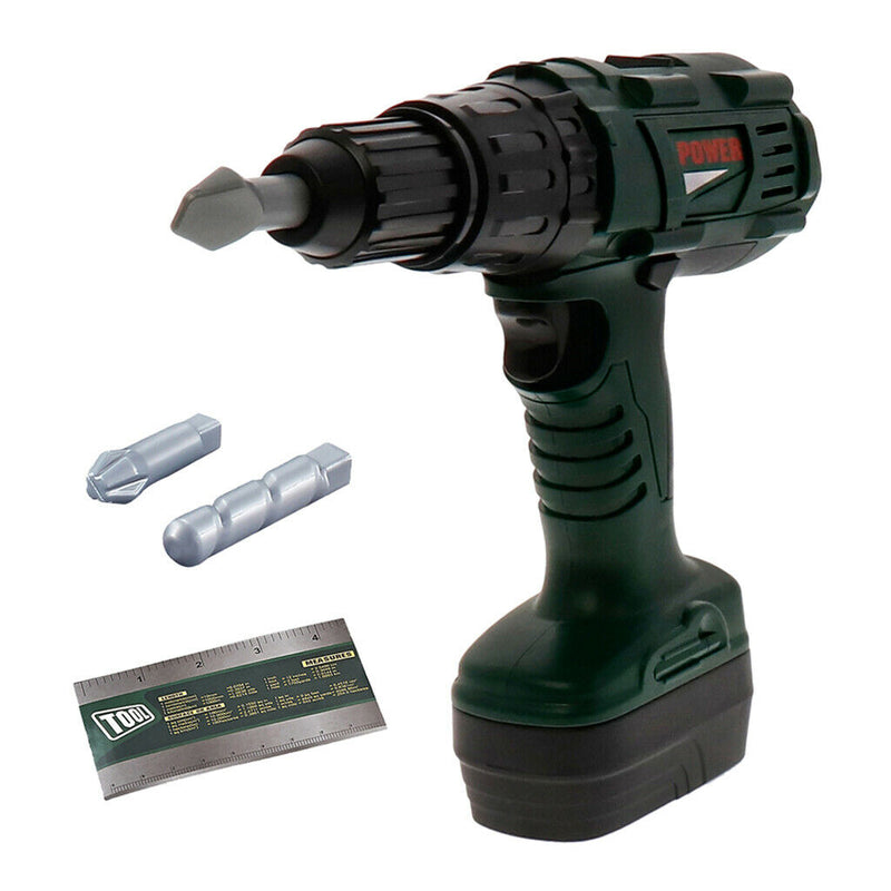 Kids Children Play Battery Opreated Electric Drill Toys Outdoor Indoor Play