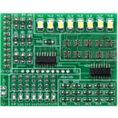 Electronic DIY Kit RGB LED Flashing Controller SMD Component Welding Practic Gn