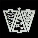3pcs Christmas Tree Metal Cutting Dies For DIY Scrapbooking Album Paper Cards Z