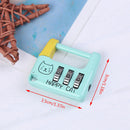 Mini Resettable 3 Digit Combination Travel Luggage Suitcase Code Lock- OZ