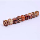 100 pcs Round Wooden Beads 12 mm With 10 m Jewelry Making F7U9
